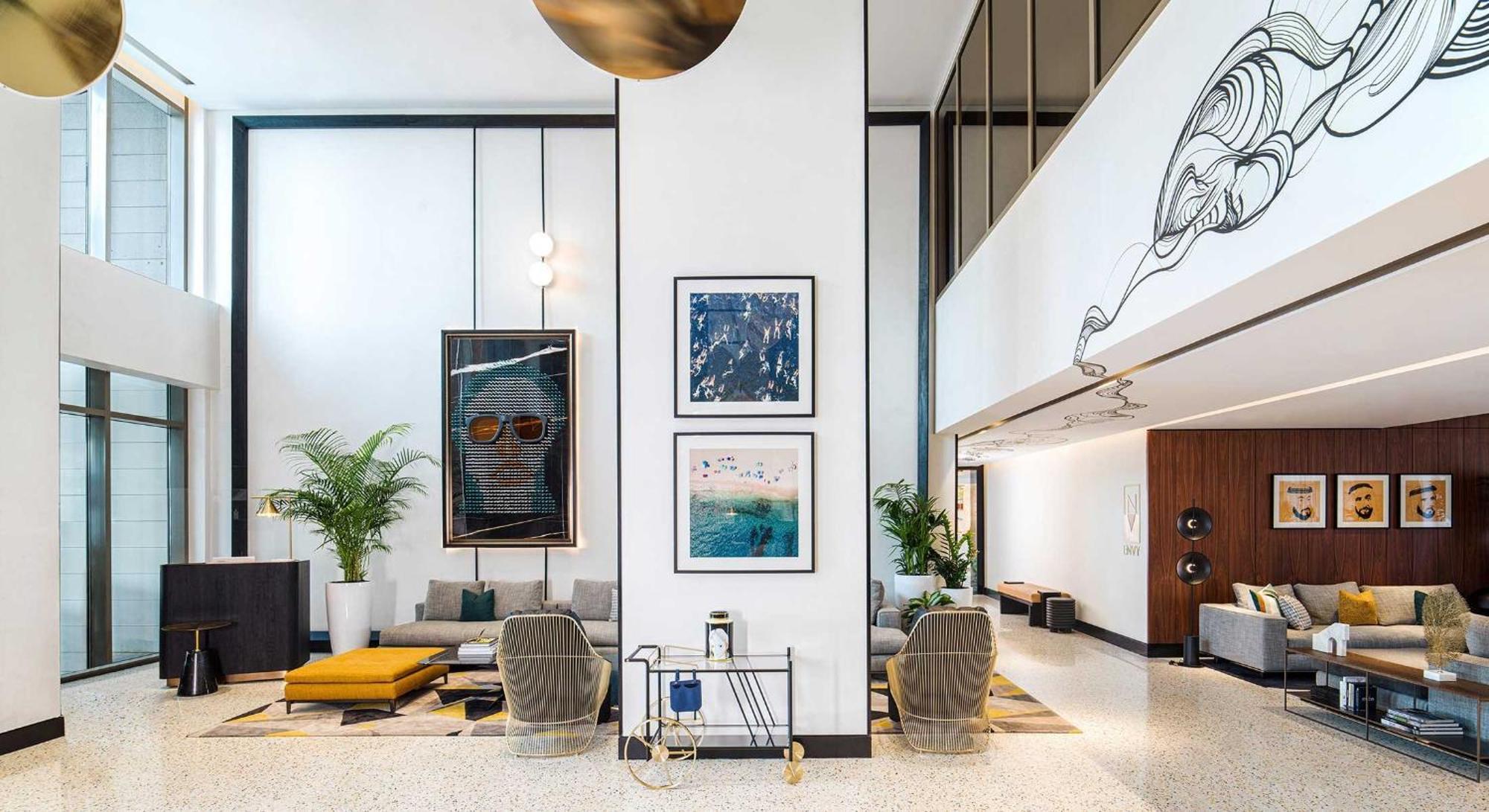 Th8 Palm Dubai Beach Resort, Vignette Collection By Ihg エクステリア 写真 The lobby of the hotel